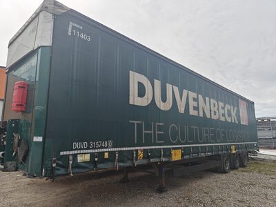 Semiremorcă SCHMITZ MEGA, an fabricație 2018, echipată cu axe SCHMITZ
